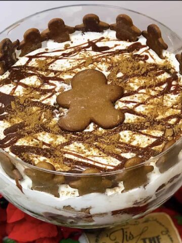 gingerbread christmas trifle