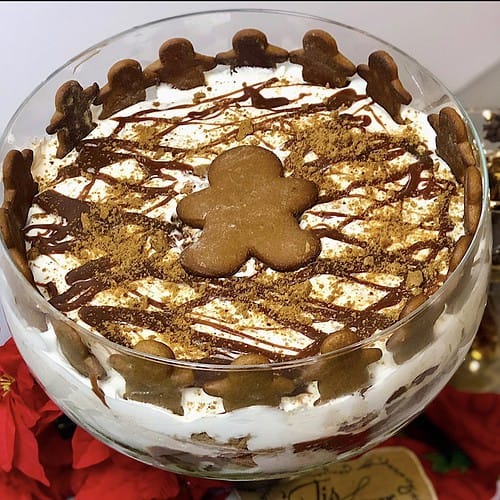 gingerbread christmas trifle